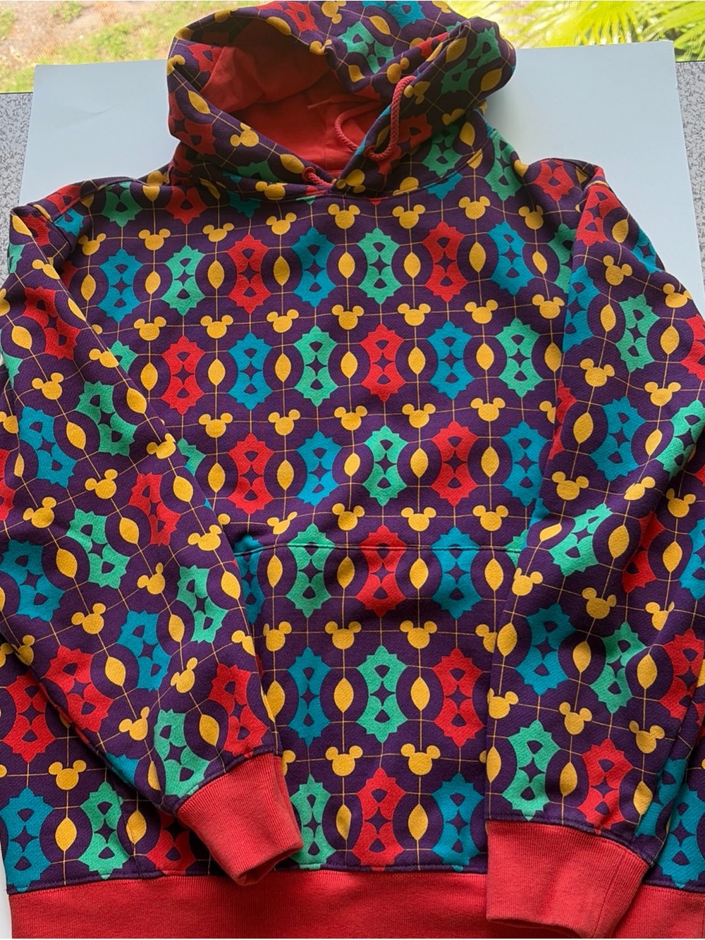 Disney Red and Purple Kids Hoodie